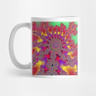 Psychedelic Fractal no 1 Mug